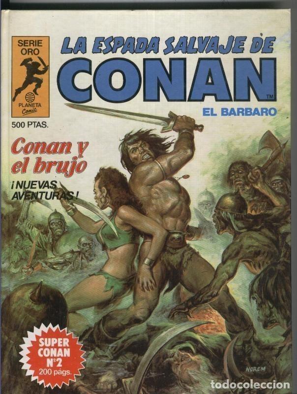 C&oacute;mics: Super Conan primera edicion numero 02: Conan y el brujo - Varios - Foto 1