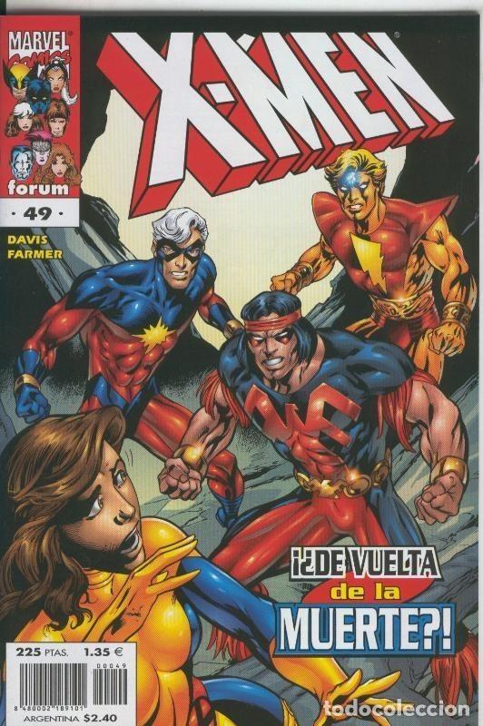 C&oacute;mics: X Men volumen 2 numero 49 - Davis-Farmer - Foto 1