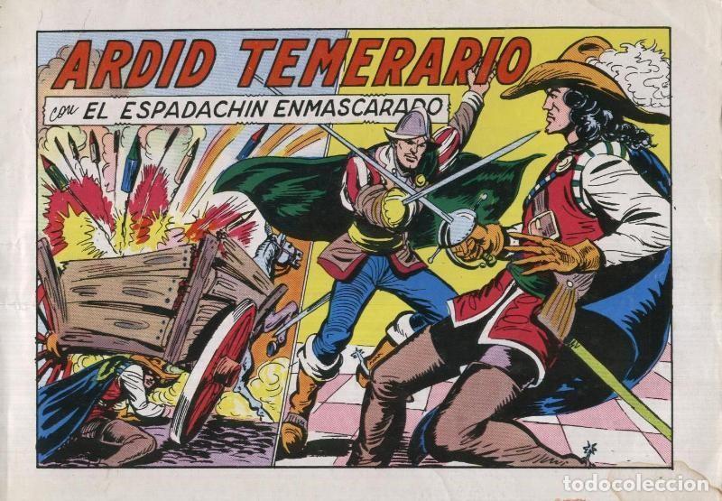 C&oacute;mics: El Espadachin Enmascarado 3 en 1 numero 49 - Manuel Gago