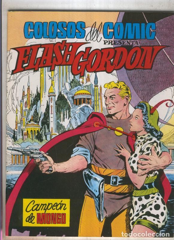 C&oacute;mics: Colosos del comic presenta: FLASH GORDON Numero 09 (numerado 1 en trasera) - VARIOS - Foto 1