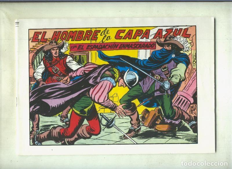 Comics: El Espadachin Enmascarado tres en uno numero 57: El hombre de la capa azul - Manuel Gago