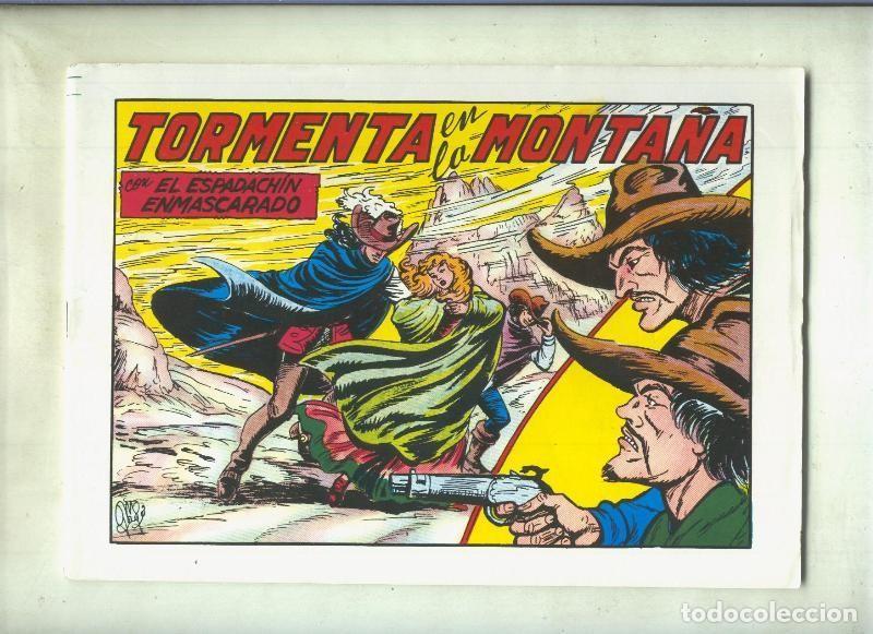 Comics : El Espadachin Enmascarado tres en uno numero 48: Tormenta en la monta&ntilde;a - Manuel Gago