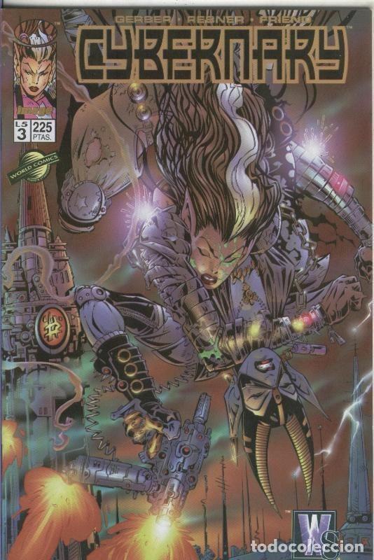 C&oacute;mics: Cybernary numero 3: Bucle - Steve Gerber-Jeff Rebner - Foto 1