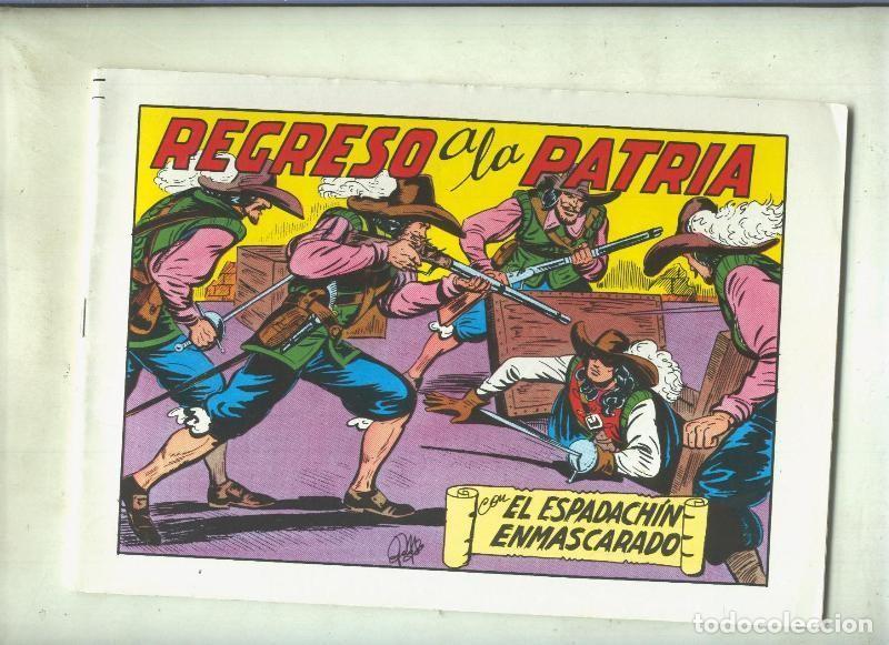 Comics : El Espadachin Enmascarado tres en uno numero 18: Regreso a la patria - Manuel Gago