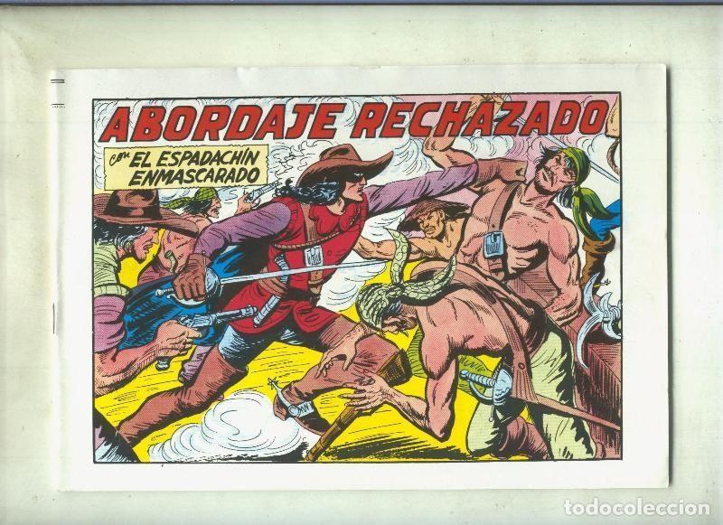 Comics: El Espadachin Enmascarado tres en uno numero 41: Abordaje rechazado - Manuel Gago
