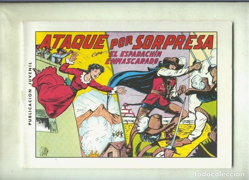 Comics : El Espadachin Enmascarado tres en uno numero 04: Ataque por sorpresa - Manuel Gago
