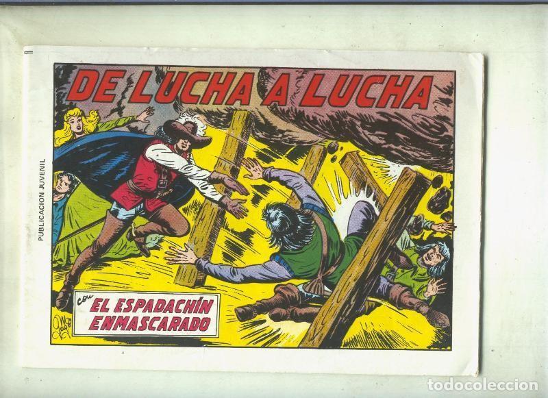 Comics: El Espadachin Enmascarado tres en uno numero 13: De lucha a lucha - Manuel Gago