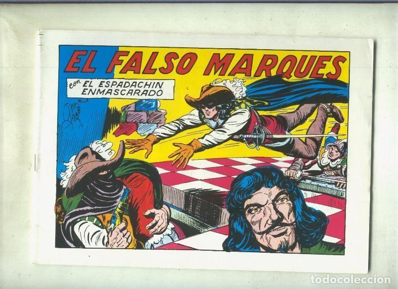 Comics: El Espadachin Enmascarado tres en uno numero 50: El falso Marques - Manuel Gago