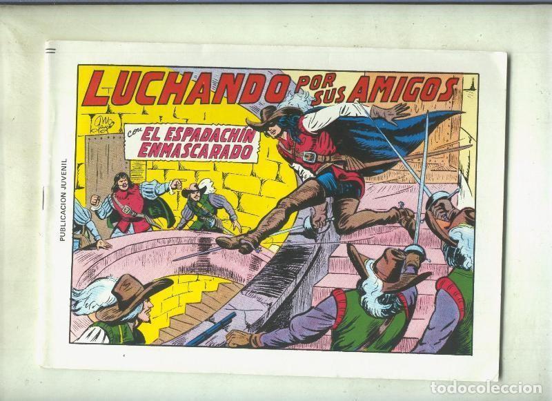 Comics: El Espadachin Enmascarado tres en uno numero 14: Luchando por sus amigos - Manuel Gago