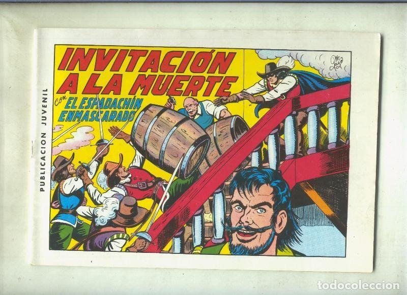 Comics: El Espadachin Enmascarado tres en uno numero 03: Invitacion a la muerte - Manuel Gago