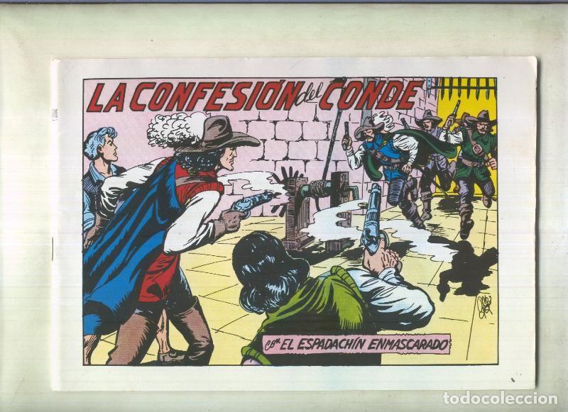 C&oacute;mics: El Espadachin Enmascarado tres en uno numero 69: La confesion del conde - Manuel Gago