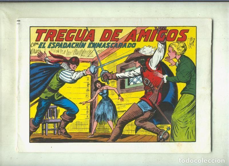 C&oacute;mics: El Espadachin Enmascarado tres en uno numero 35: Tregua de amigos - Manuel Gago