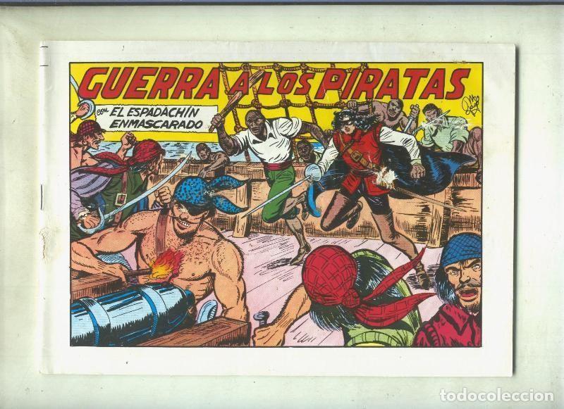 C&oacute;mics: El Espadachin Enmascarado tres en uno numero 22: Guerra a los piratas - Manuel Gago