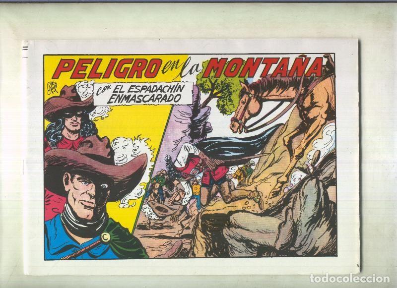 C&oacute;mics: El Espadachin Enmascarado tres en uno numero 60: Peligro en la monta&ntilde;a - Manuel Gago