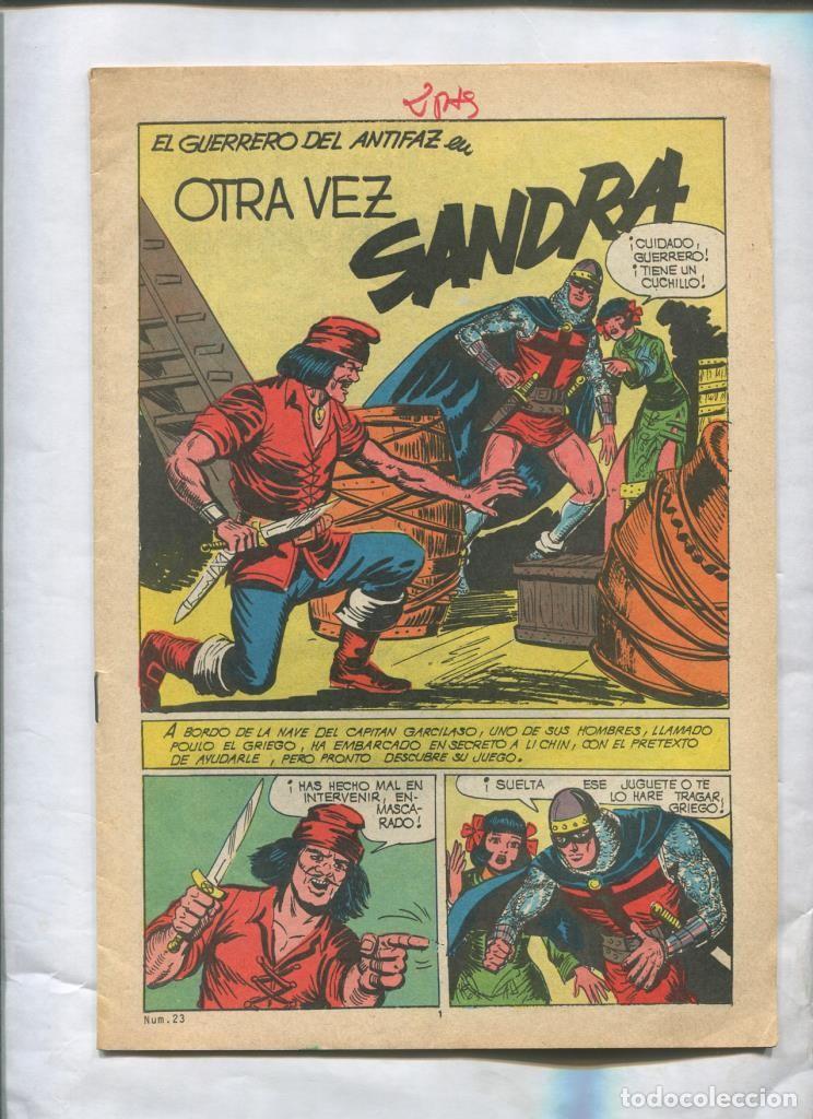 C&oacute;mics: Nuevas Aventuras de El Guerrero del Antifaz numero 023: no tiene la cubierta - Manuel Gago