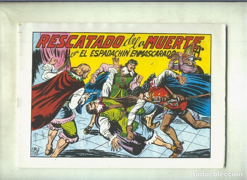Comics: El Espadachin Enmascarado tres en uno numero 51: Rescatado de la muerte - Manuel Gago
