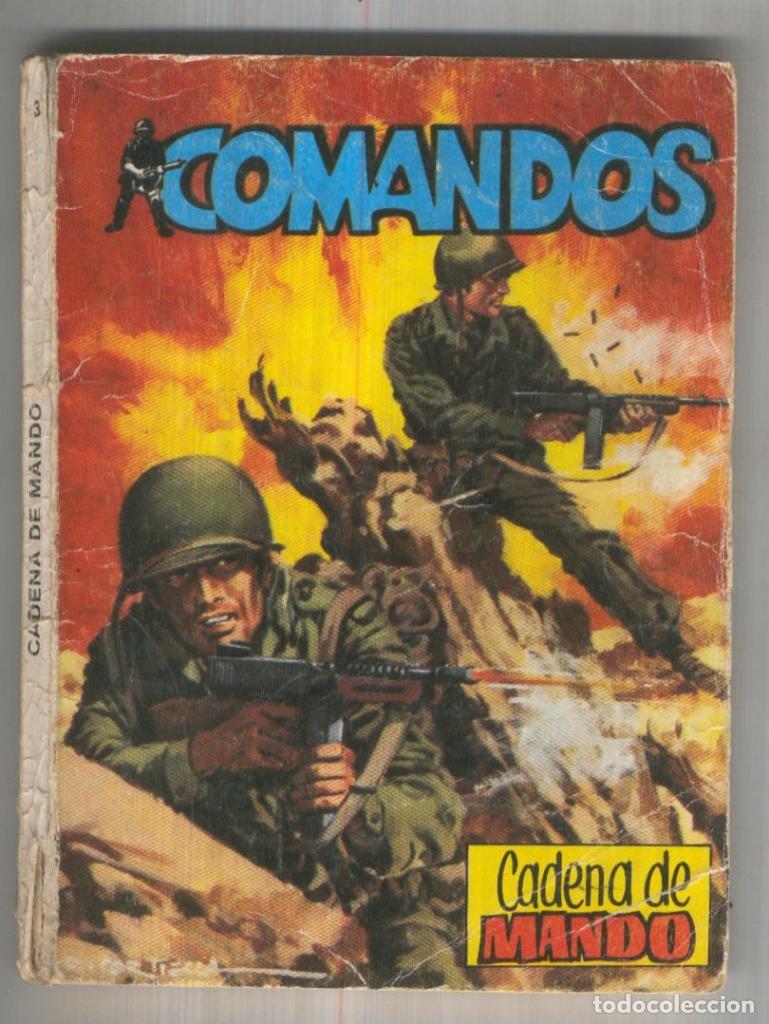 C&oacute;mics: Comandos bolsillo numero 03: Cadena de mandos y Samurai - Varios - Foto 1