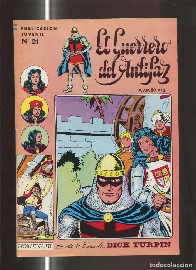 Fumetti: El Guerrero del Antifaz revista numero 21 (numerado 2 en trasera) - Manuel Gago