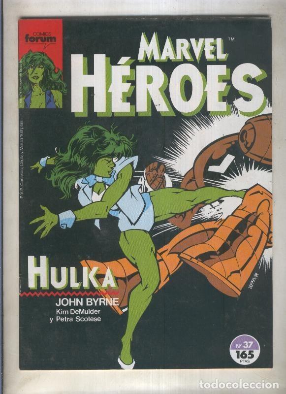 C&oacute;mics: Marvel Heroes numero 37: Hulka (numerado 1 en trasera) - Varios - Foto 1