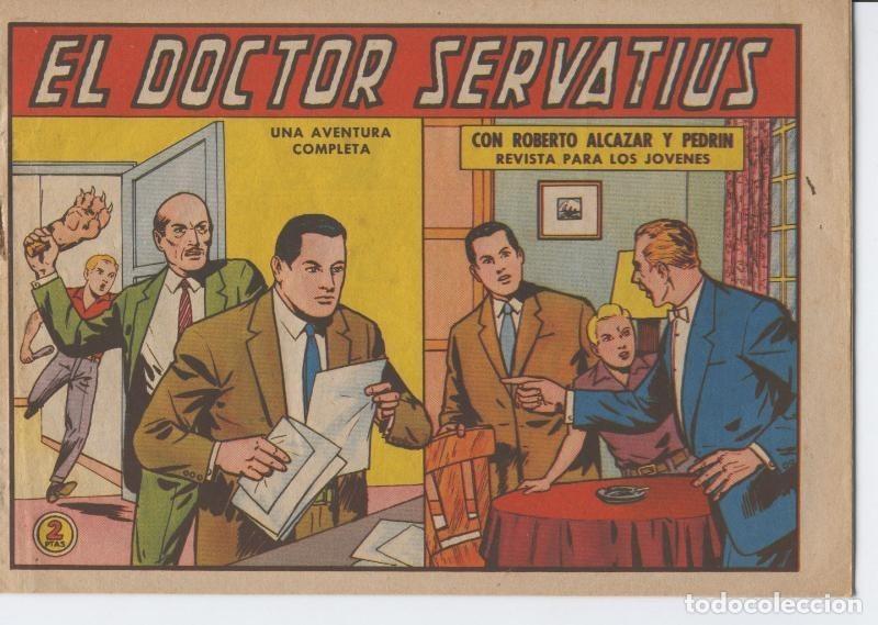 Comics: Roberto Alcazar y Pedrin original numero 0597: El doctor Servatius - Va&ntilde;o