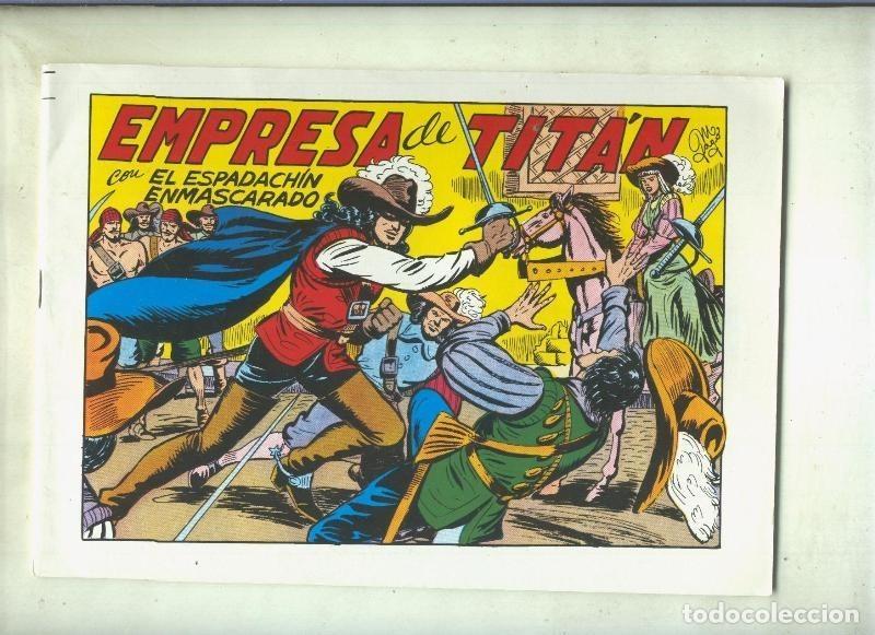 Comics: El Espadachin Enmascarado tres en uno numero 21: Empresa de Titan - Manuel Gago
