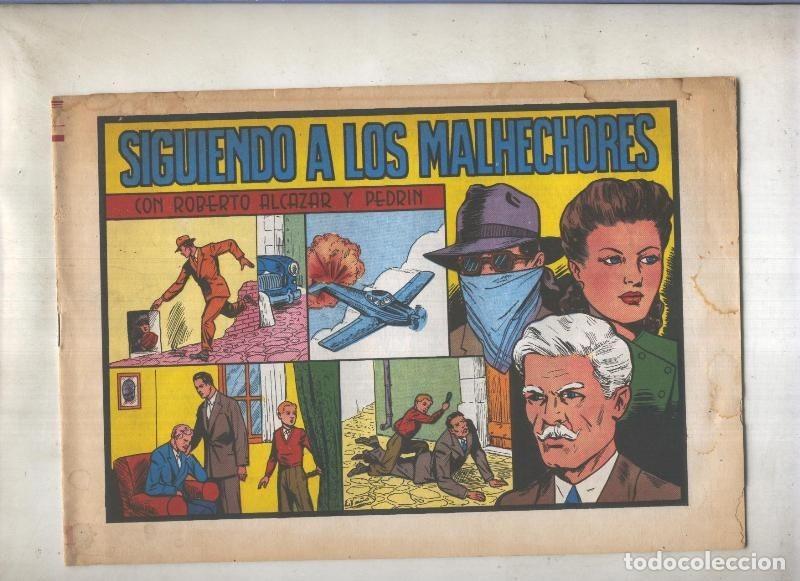 Comics: Roberto Alcazar dos en uno numero 135 (numerado 1 en trasera) - Va&ntilde;o