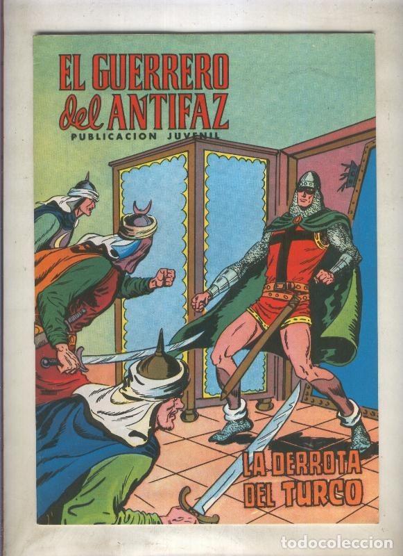 C&oacute;mics: El Guerrero del Antifaz color numero 100: La derrota del turco (numerado 5 en trasera) - Manuel Gago