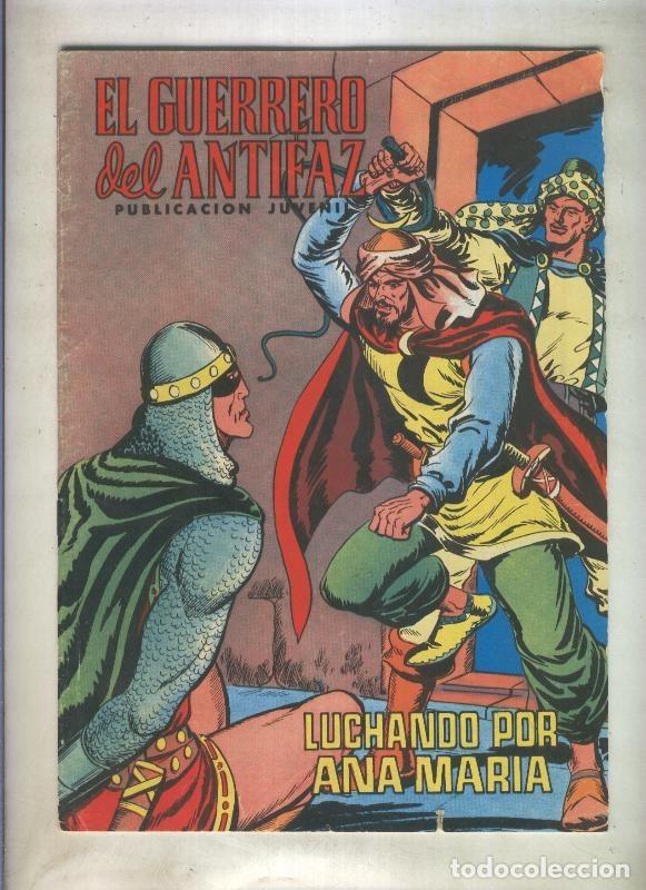 Comics: El Guerrero del Antifaz color numero 122: Luchando por Ana Maria (numerado 1 en trasera) - Manuel Ga
