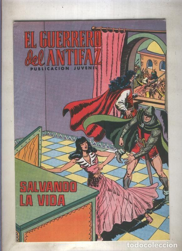 C&oacute;mics: El Guerrero del Antifaz color numero 136: Salvando la vida (numerado 1 en trasera) - Manuel Gago