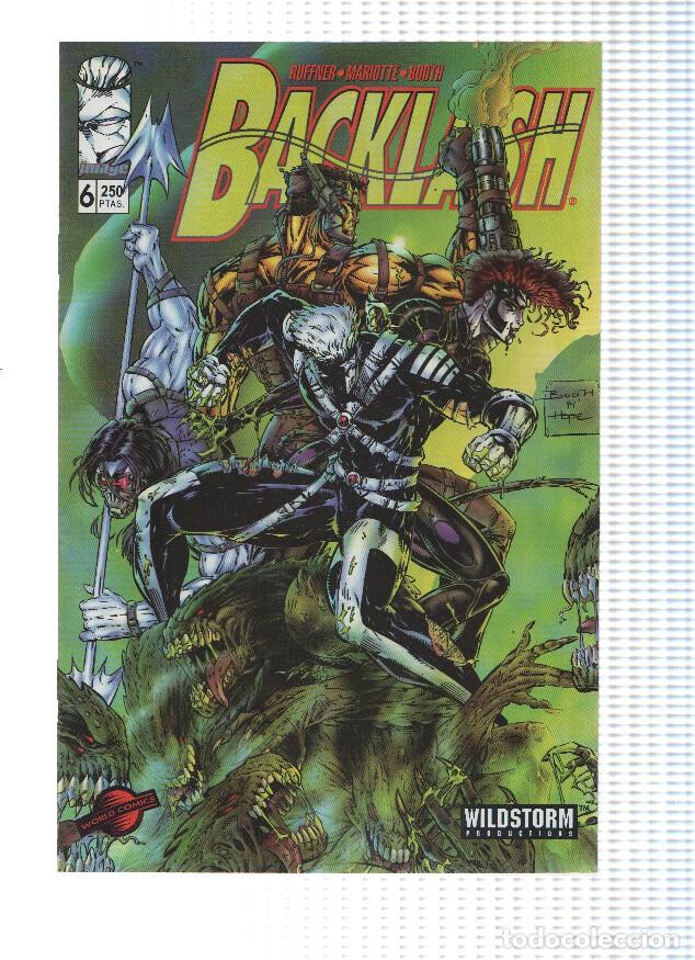 C&oacute;mics: BACKLASH, Volumen 1 Numero 06: El Final de la Pesadilla (World Comics) - Sean Ruffner - Foto 1