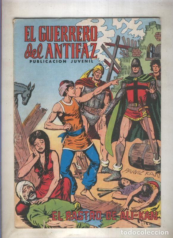 Comics: El Guerrero del Antifaz color numero 133: El rastro de Ali Kan (numerado 3 en trasera) - Manuel Gago