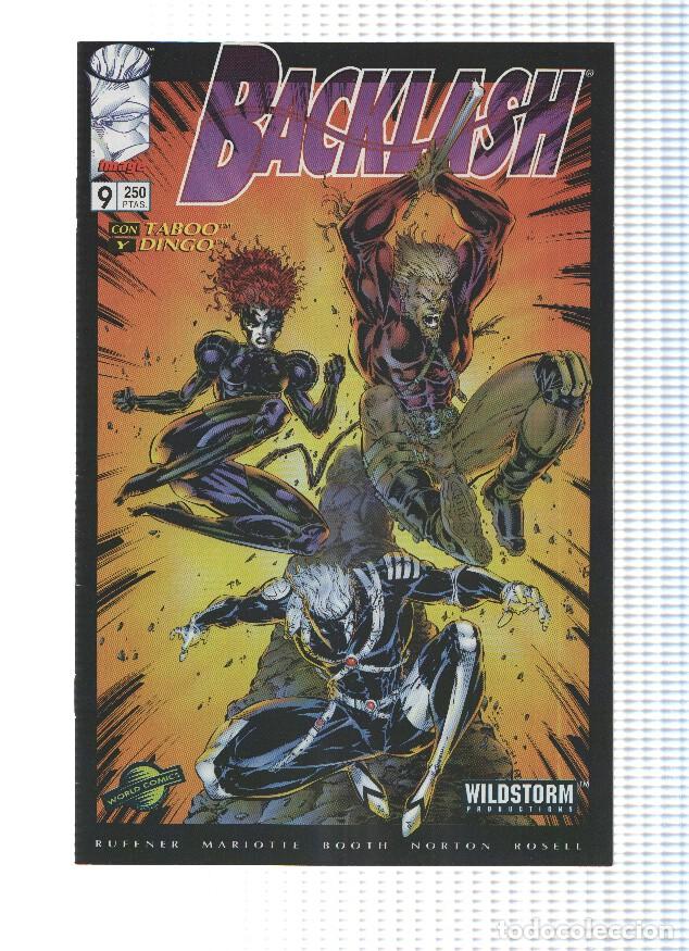 C&oacute;mics: BACKLASH, Volumen 1 Numero 09: La Gran Huida (World Comics) - Sean Ruffner - Foto 1