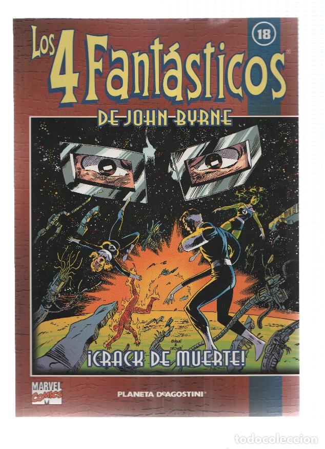 Comics : Los 4 Fantasticos de John Byrne coleccionable numero 18: Crack de muerte - John Byrne