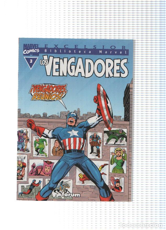 C&oacute;mics: Los Vengadores: Biblioteca Marvel Excelsior numero 03 - Varios - Foto 1