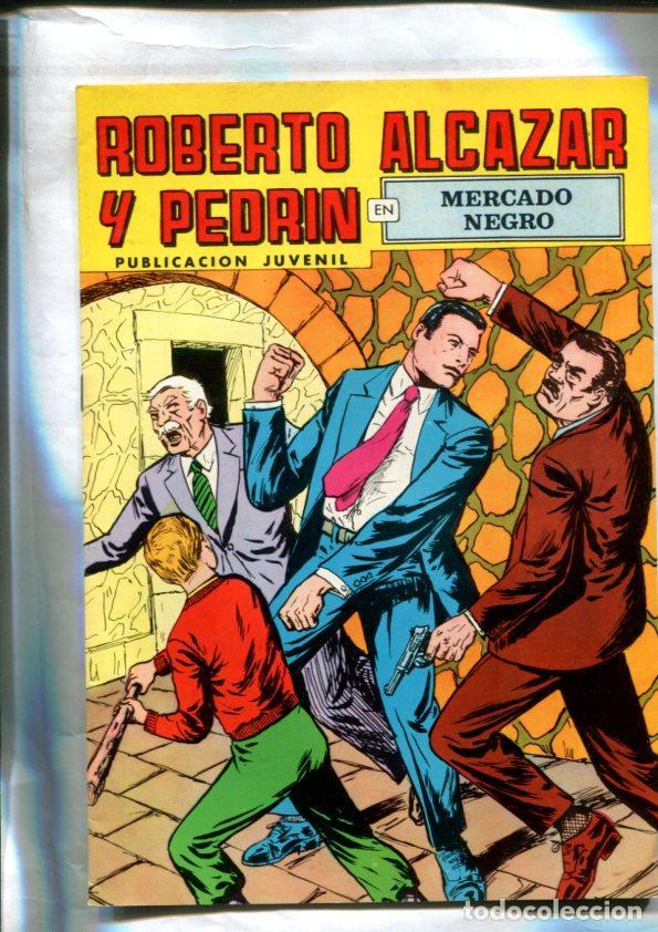 Fumetti: Roberto Alcazar y Pedrin color, numero 093: (numerado 1 en trasera): Mercado negro - Va&ntilde;o