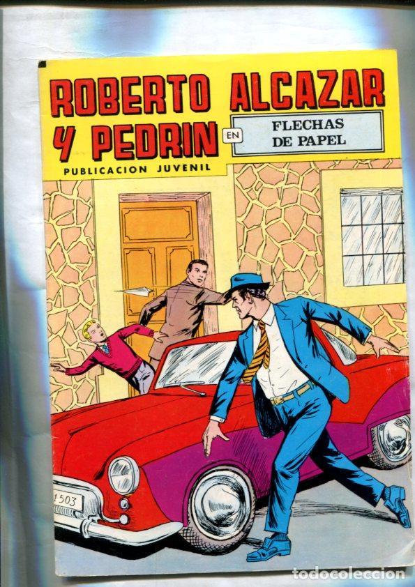 Comics: Roberto Alcazar y Pedrin color, numero 200: Flechas de papel - Va&ntilde;o