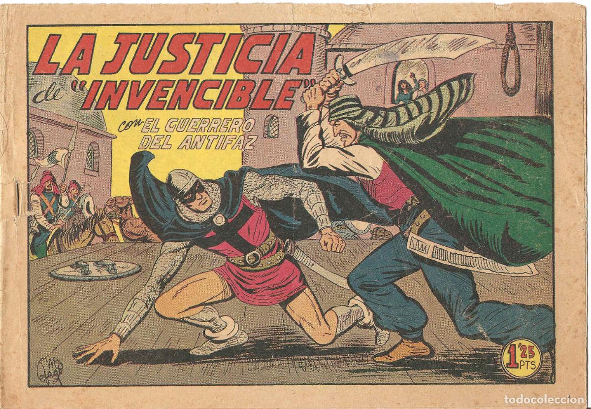 Comics: Original: El Guerrero del Antifaz numero 237: La justicia de Invencible - Manuel Gago