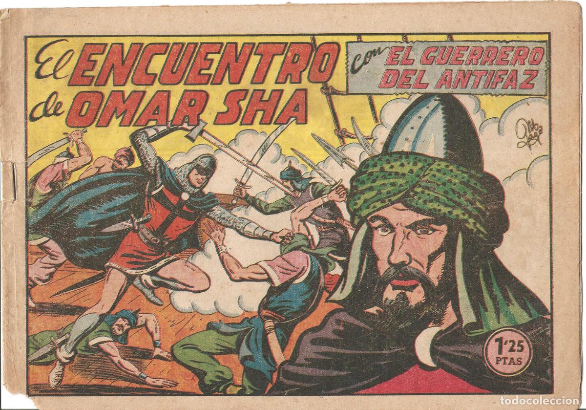 Comics: Original: El Guerrero del Antifaz numero 168: El encuentro de Omar sha - Manuel Gago