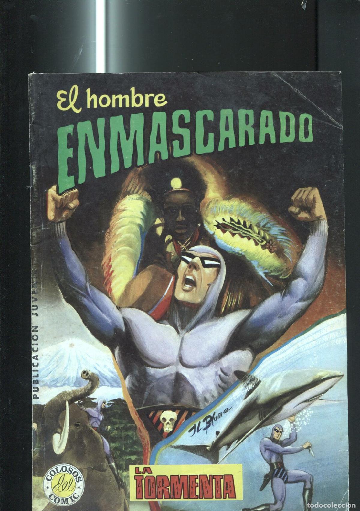 Comics: El Hombre Enmascarado numero 08: (numerado 6 en trasera) - Varios