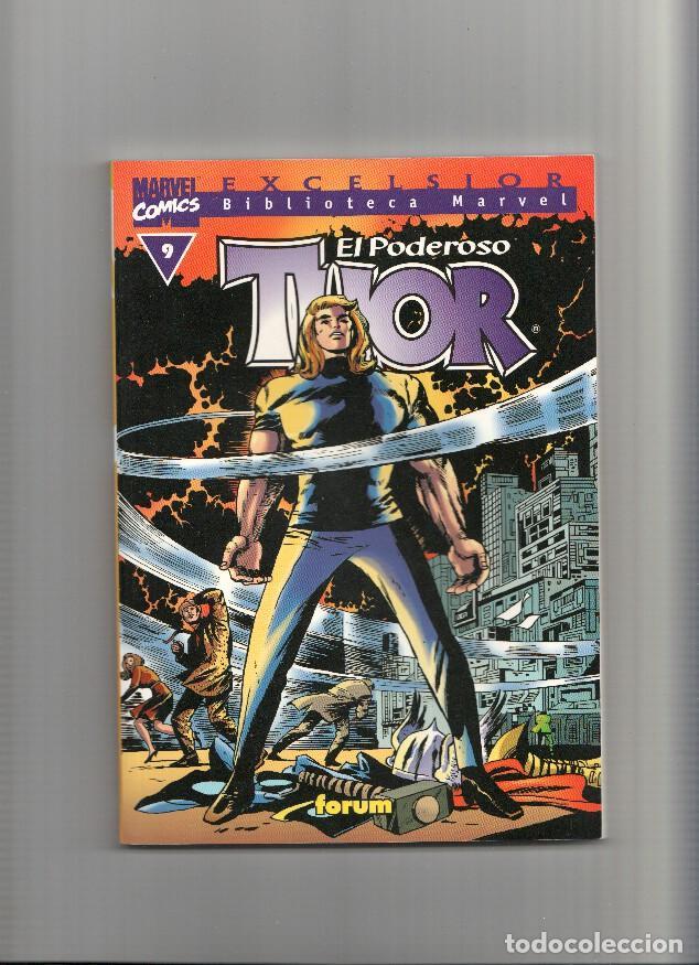 C&oacute;mics: Biblioteca Excelsior: El Poderoso Thor numero 09: Las llamas de la batalla - varios - Foto 1