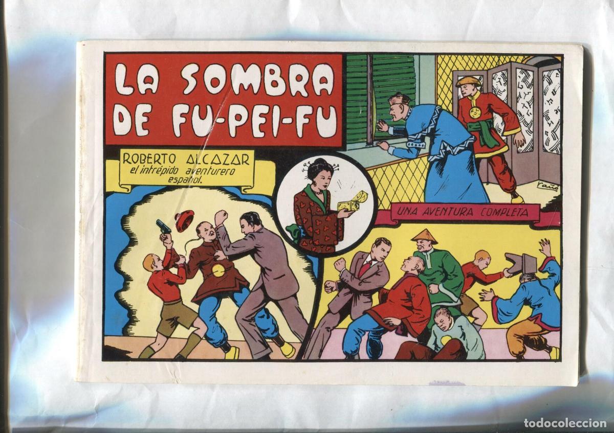 Comics: Valenciana: Roberto Alcazar dos en 1 numero 017: la sombra de Fu Pei Fu, El club de las cachiporras