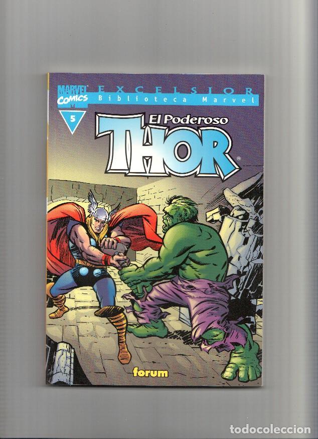 C&oacute;mics: Biblioteca Excelsior: El Poderoso Thor numero 05: Contra Cobra y Mr Hyde - varios - Foto 1