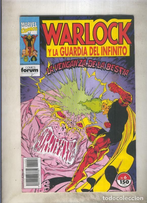 C&oacute;mics: Warlock y La Guardia del Infinito numero 06 (numerado 2 en trasera) - Varios - Foto 1