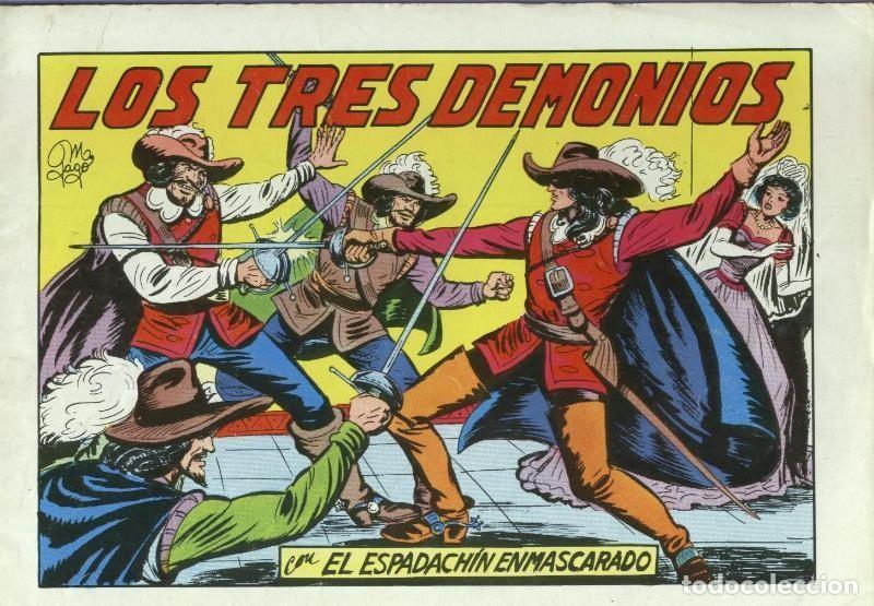 Comics : Valenciana: El Espadachin Enmascarado 3 en 1 numero 24: Los tres demonios - Manuel Gago