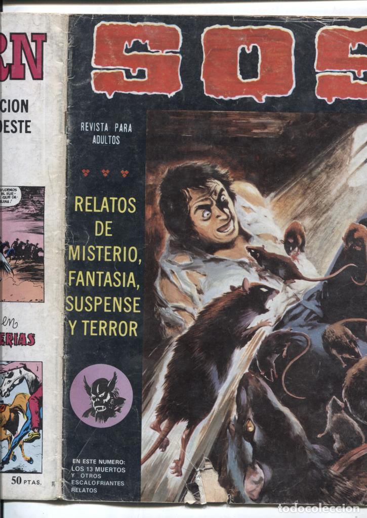 Comics : SOS segunda epoca numero 38 (numerado 5 en trasera) (algo aviejado) - Varios