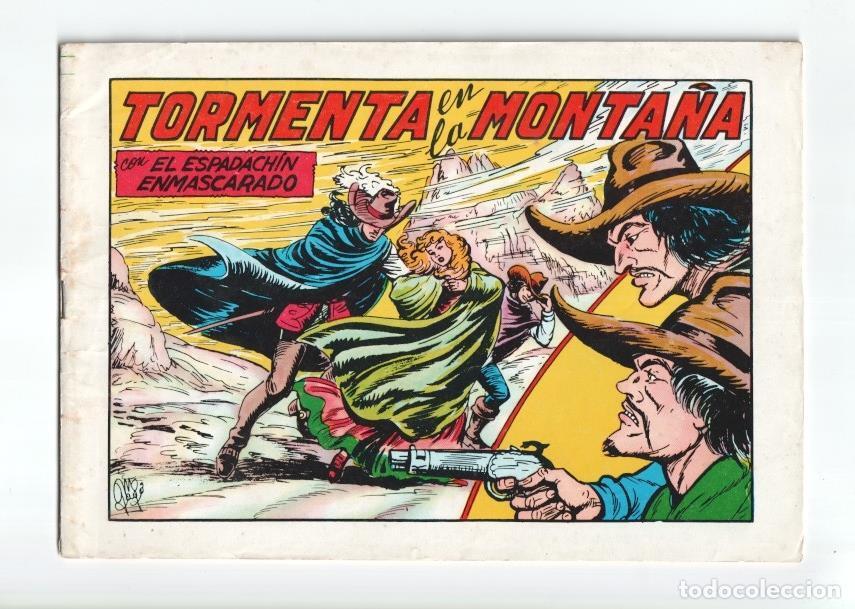 Comics: Valenciana: El Espadachin Enmascarado 3 en 1 numero 48: Tormenta en la monta&ntilde;a - Manuel Gago