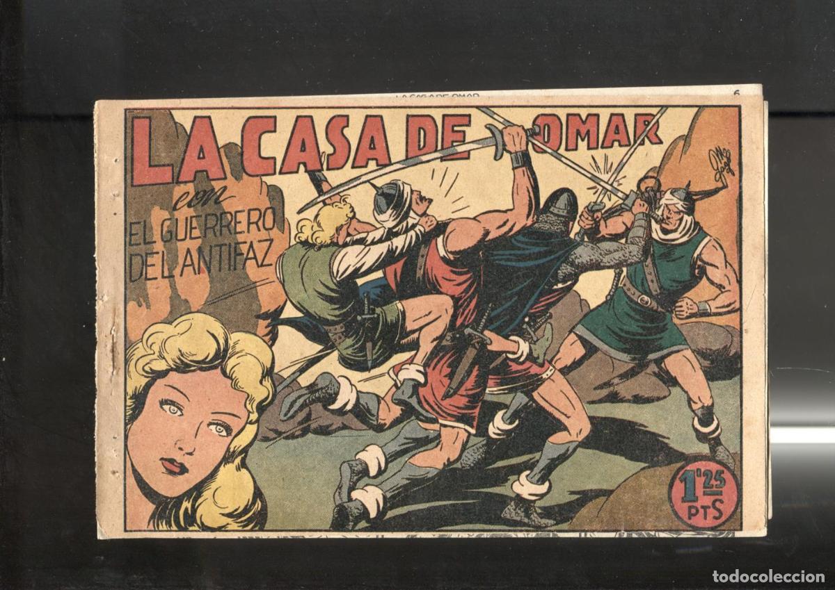 Comics: Original: El Guerrero del Antifaz numero 076: La casa de Omar - Manuel Gago