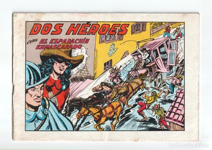Comics : Valenciana: El Espadachin Enmascarado 3 en 1 numero 53: Dos heroes - Manuel Gago