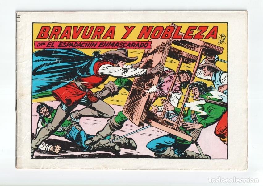 Comics: Valenciana: El Espadachin Enmascarado 3 en 1 numero 58: Bravura y nobleza - Manuel Gago