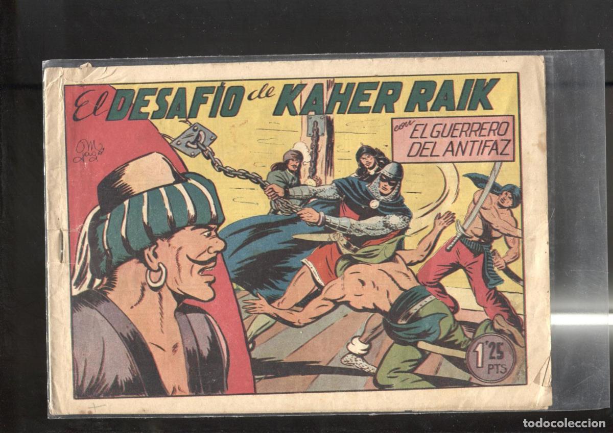 Comics: Original: El Guerrero del Antifaz numero 136: El desafio de Kaher Raik - Manuel Gago